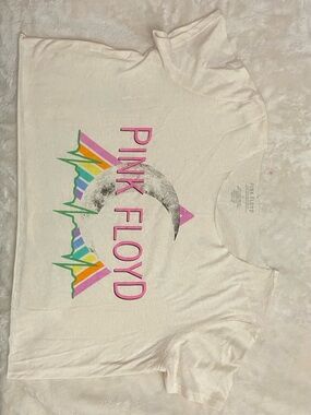 Pink Floyd Light Pink Logo Tee